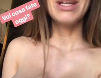 Martina Finocchio Nude Show Big Boobs And Masturbate