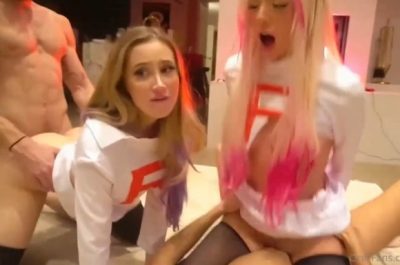 Waifumiia foursome creampie Sextape